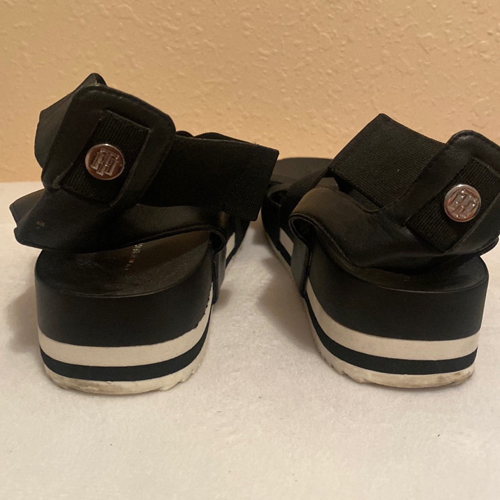 Tommy Hilfiger black sandals